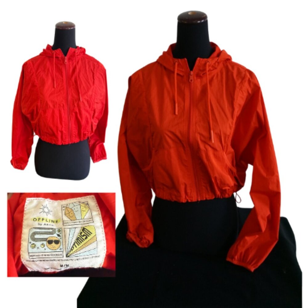 Offline by Aerie Cropped Windbreaker